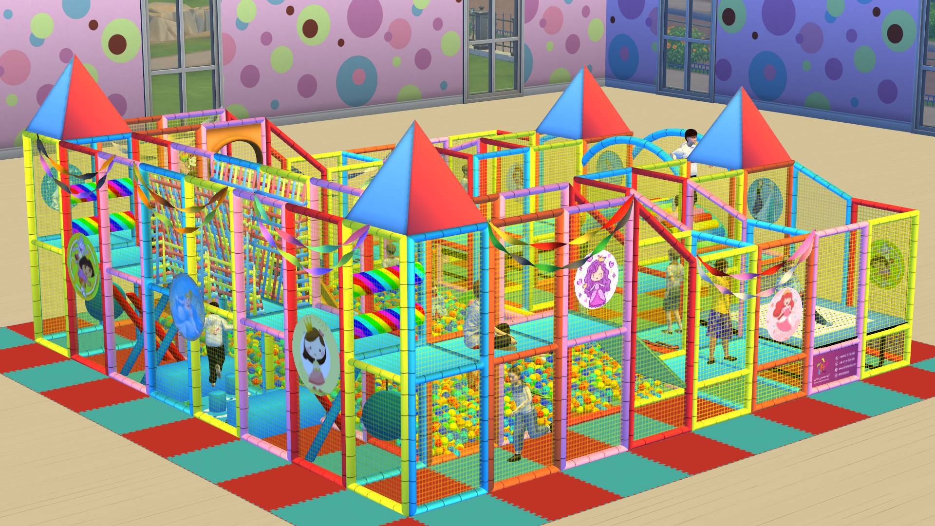 Soft Play EK808 - سافت پلی گراند Soft Play EK808 - سافت پلی گراند