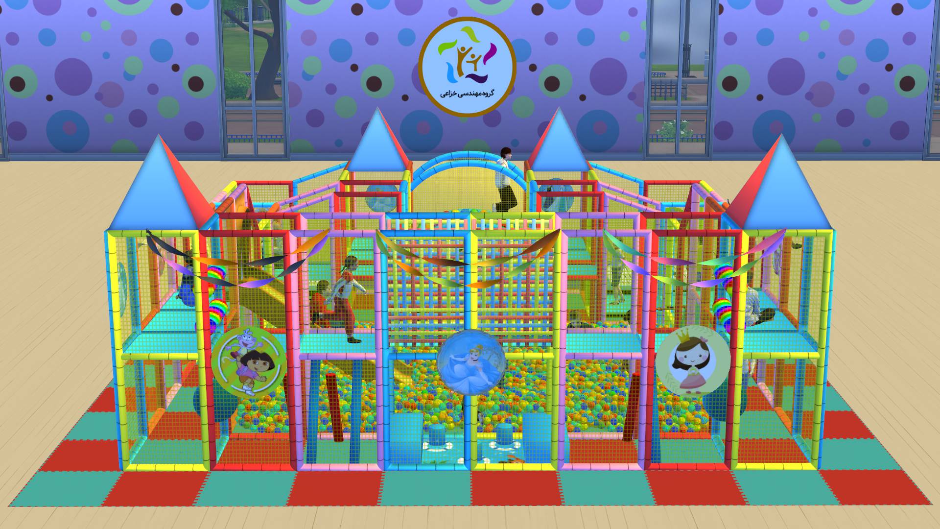 Soft Play EK808 - سافت پلی گراند Soft Play EK808 - سافت پلی گراند