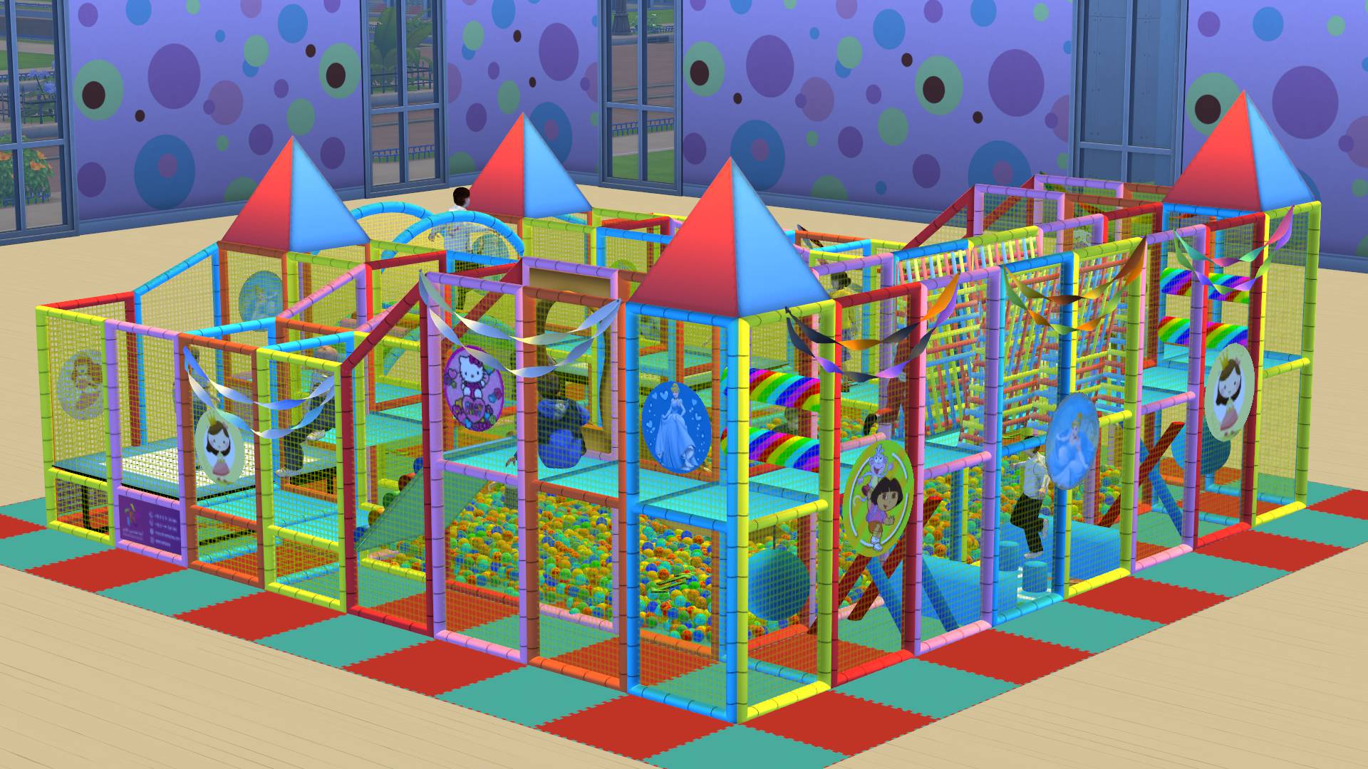 Soft Play EK808 - سافت پلی گراند Soft Play EK808 - سافت پلی گراند