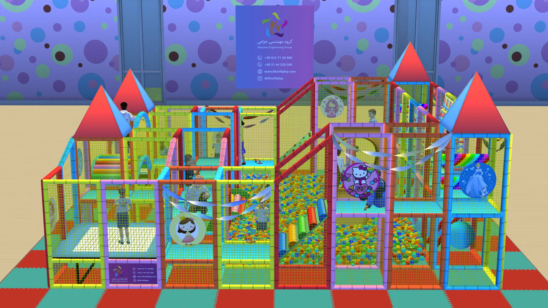 Soft Play EK808 - سافت پلی گراند Soft Play EK808 - سافت پلی گراند