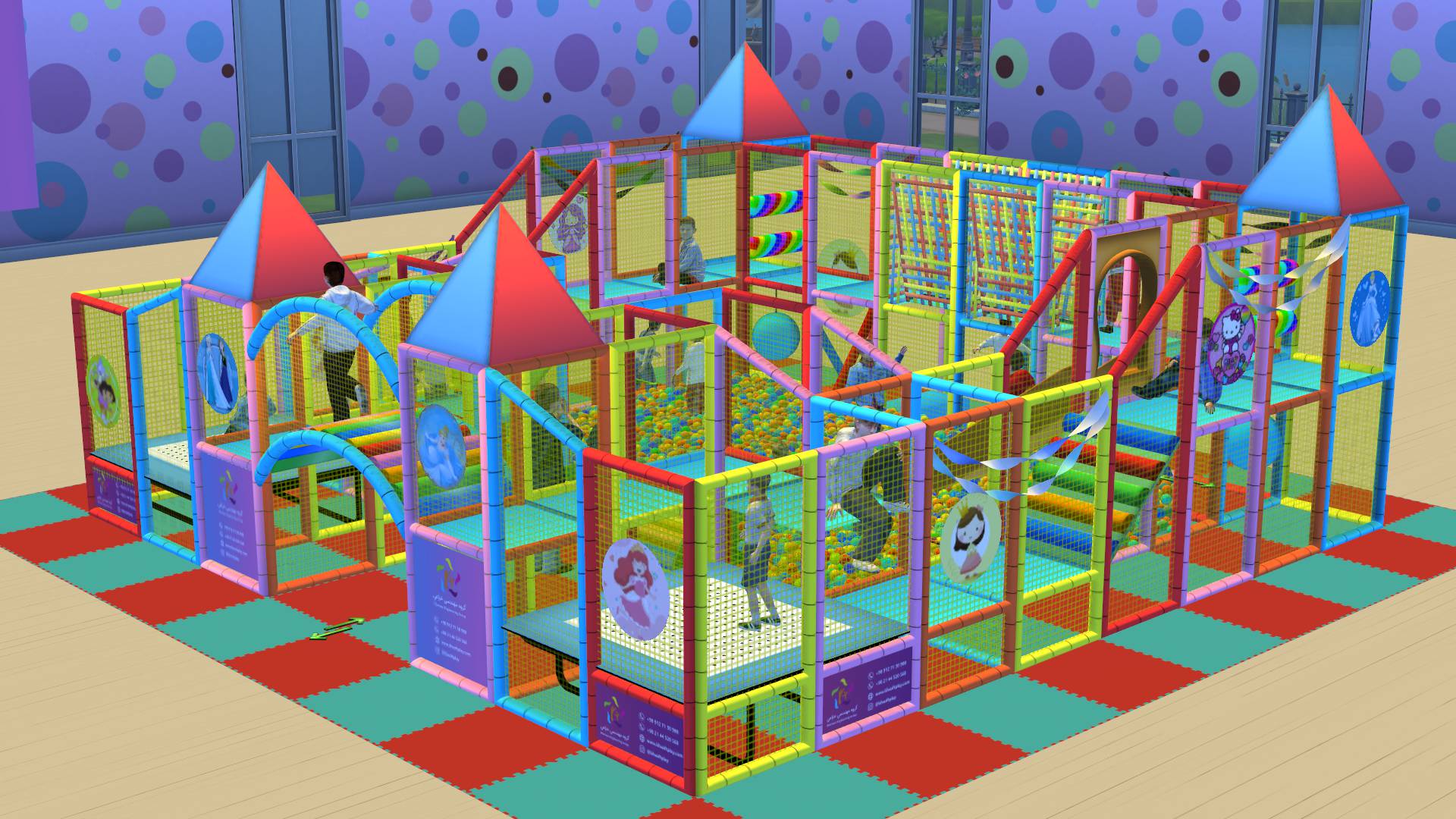 Soft Play EK808 - سافت پلی گراند Soft Play EK808 - سافت پلی گراند