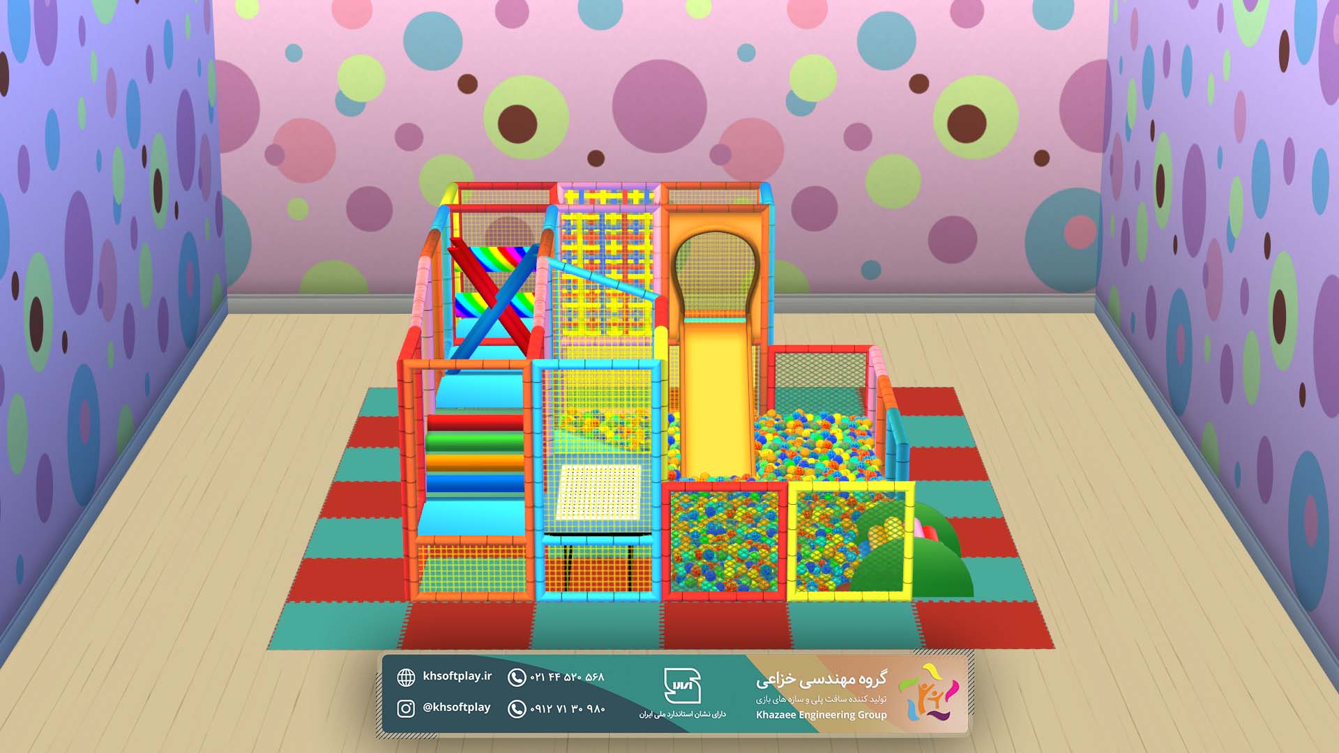 soft_play_indoor_playground_3 سافت پلی گراند مدل EK400
